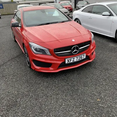My car in the forecourt after I bought her