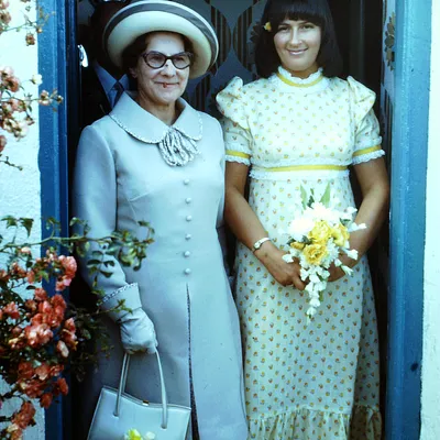 Granny and Auntie Wilma at Cairnkilly